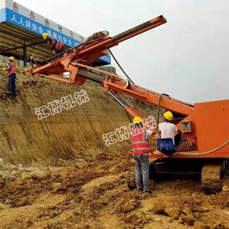 山體護(hù)坡鉆孔機(jī)，全液壓錨固鉆機(jī)現(xiàn)貨出售
