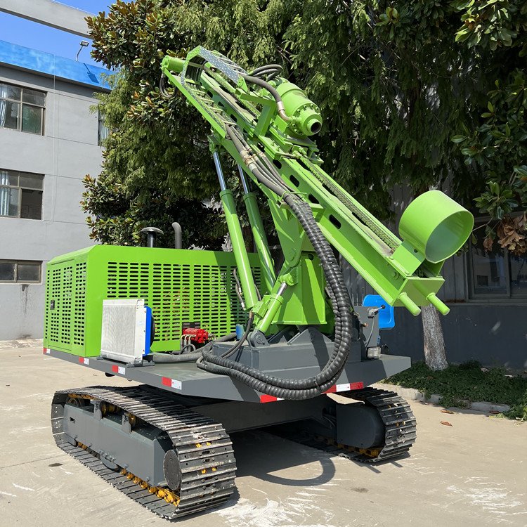 液壓360度光伏鉆孔機