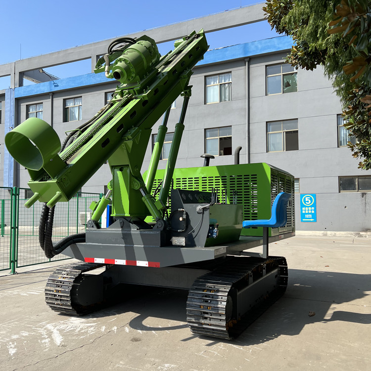液壓360度光伏鉆孔機
